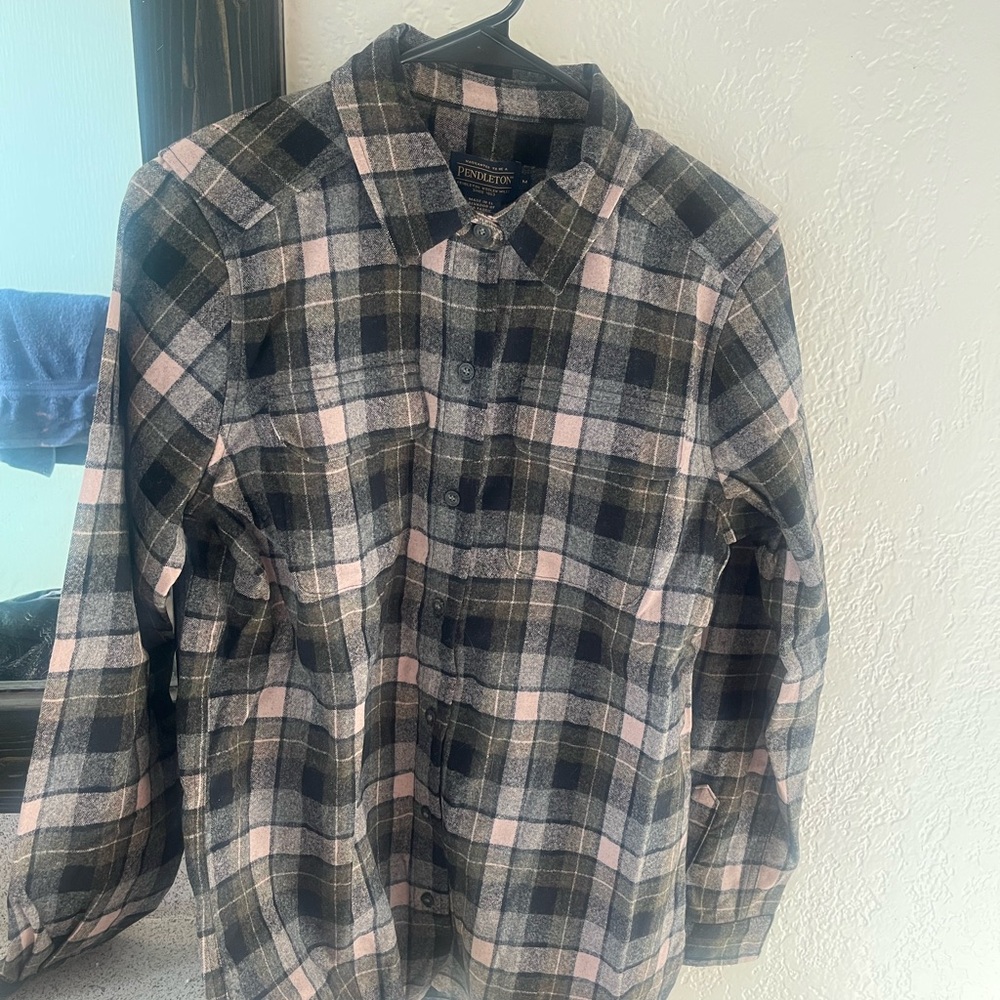 Pendleton women’s original board shirt pink